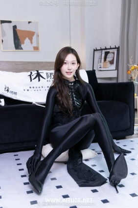 BoBoSocks袜啵啵 No.766 香菜-香菜-高跟鞋、黑色连体衣 [160P1V-6.82GB]