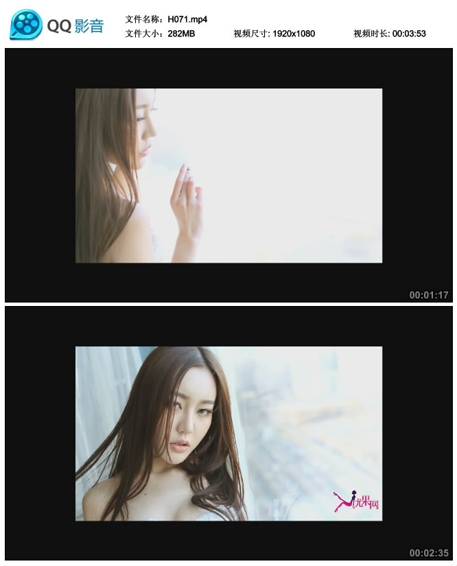 [ugirls尤果]艺术影像写真 郭婉祈2 高清视频 [MP4-282MB]