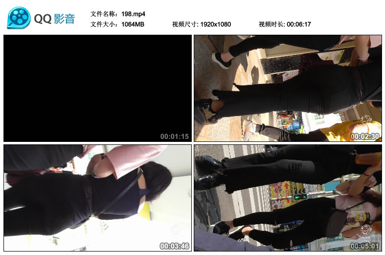 精选街拍视频 No.676 纳兰性急作品 野蛮发育，人见人爱 [1V-1.03GB]
