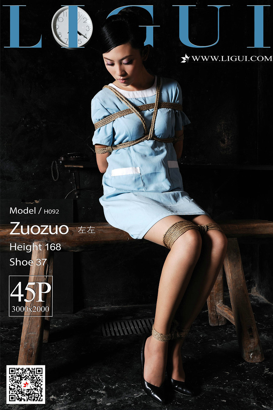 [Ligui丽柜] 2020.02.23 网络丽人 Model 左左 [45P]
