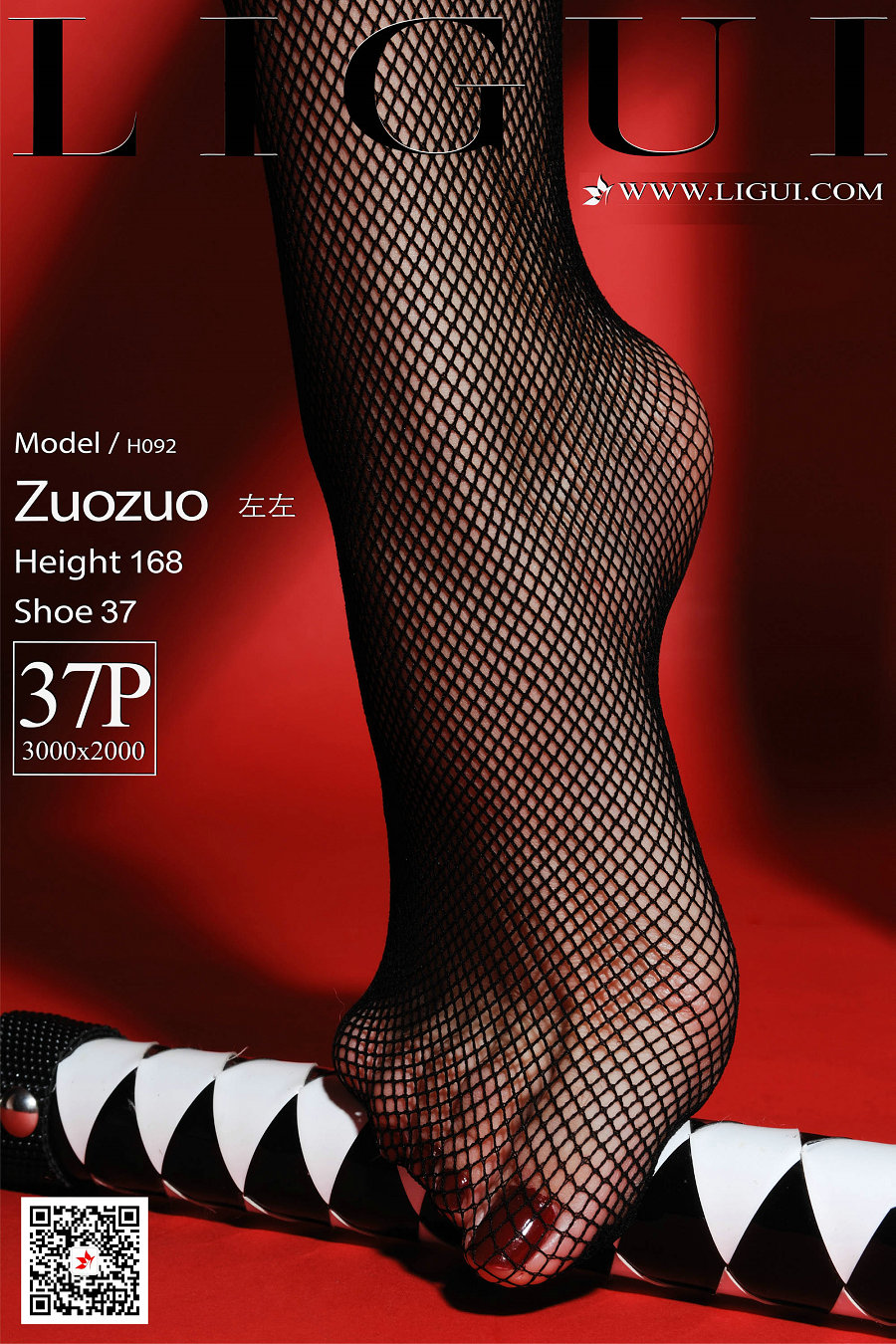 [Ligui丽柜] 2020.02.26 网络丽人 Model 左左 [37P]