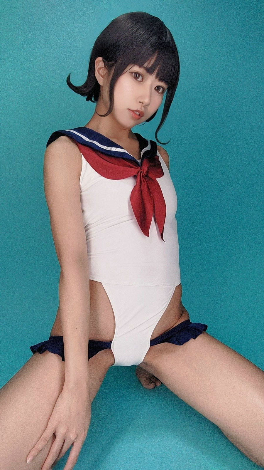 [Cosplay] Hitsuji Negoto 音琴ひつじ - なついろセーラー [97P1V183MB]