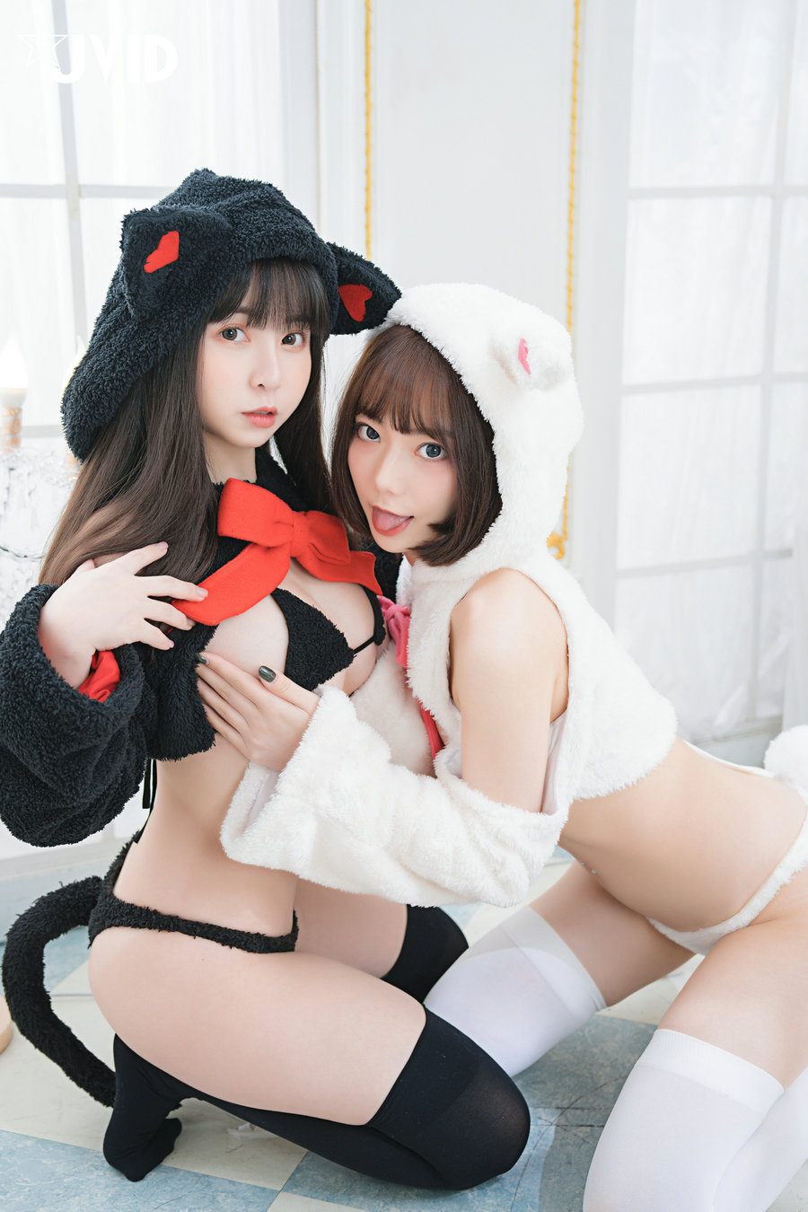 [JVID图集] 胎尼 & 啾啾 - 萌系女友 [182P-490MB]