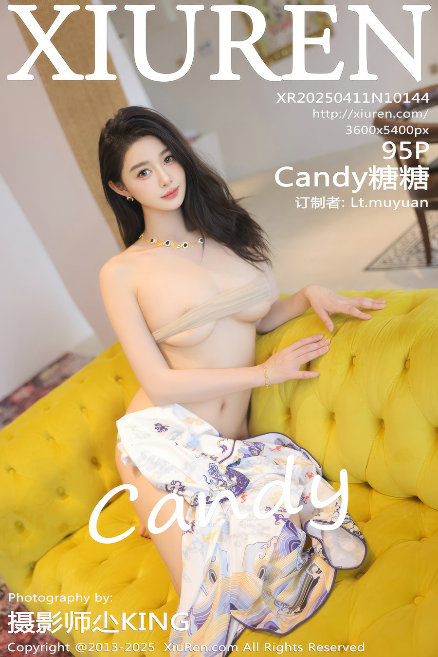 [秀人美媛馆] 2025.04.11 No.10144 Candy糖糖 [95P816MB]
