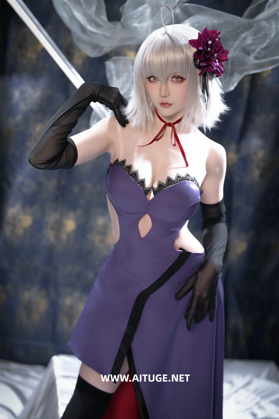 Coser小姐姐星之迟迟 - FGO 贞德alter [33P-170MB]