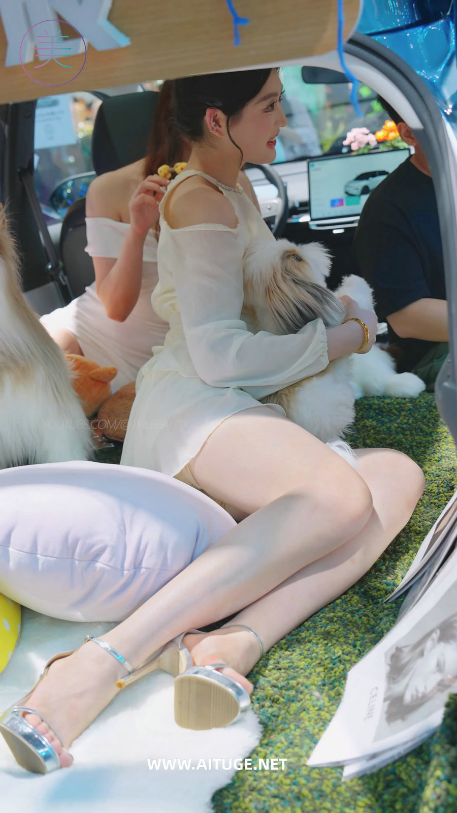 2024 广州车展 网红美女车模 beautyleg LOOKBOOK 01 [232MB]