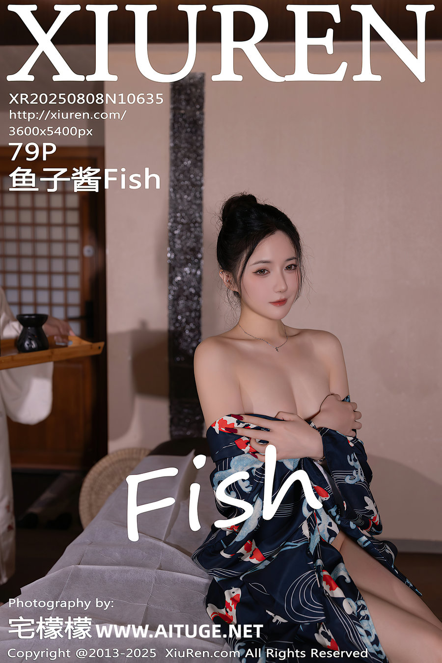 [秀人美媛馆] 2025.08.08 No.10635 鱼子酱Fish [79P743MB]