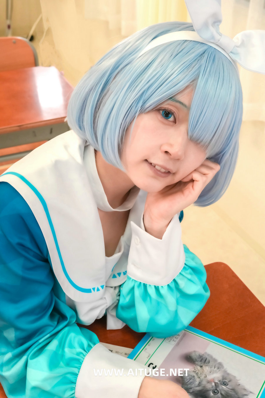 [Cosplay] Salt Melon 塩めろん。- アロナちゃんと秘密の放課後 [235P239MB]