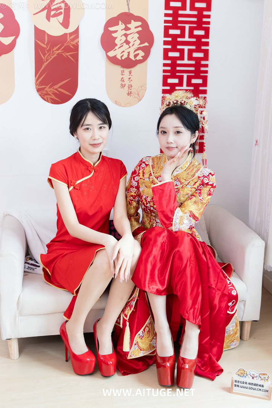 物恋传媒 No.2832 菜菜橙子-高跟鞋、人字拖、珠光薄肉丝、旗袍、秀禾服、挑鞋 [184P1V-6.06GB] ...