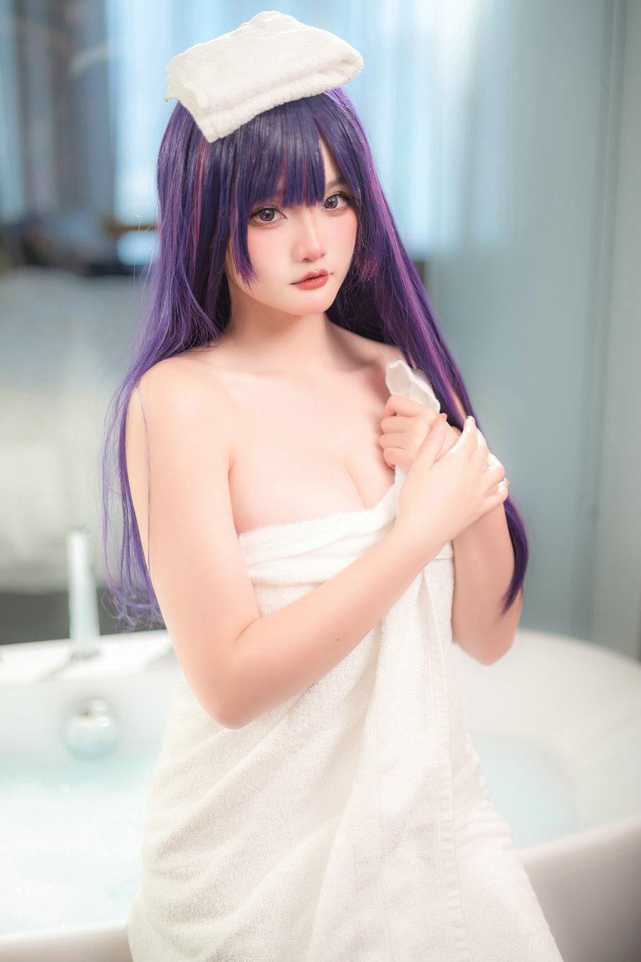 Xiaoyukiko - 星野爱 浴袍 Hoshino AI [26P-78MB]