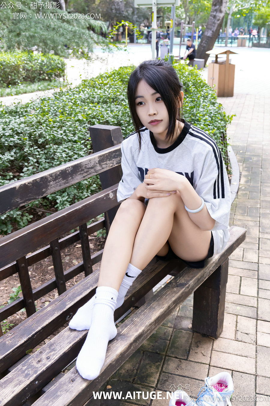 甜予摄影 No.261 茉莉-板鞋、白棉袜 [135P2V-8.84GB]
