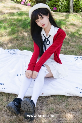 甜予摄影 No.197 小甜桃-皮鞋、大腿袜、裸足 [143P2V-9.52GB]