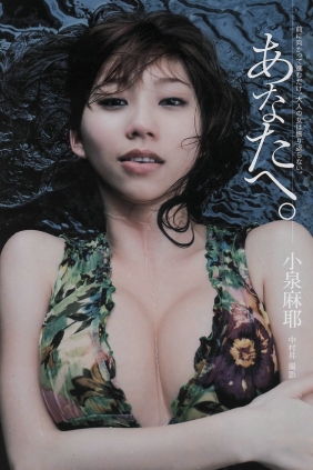 [Weekly Playboy] 2011 No.18 AKB48 逢沢りな 中西美帆 吉沢明步 小泉麻耶