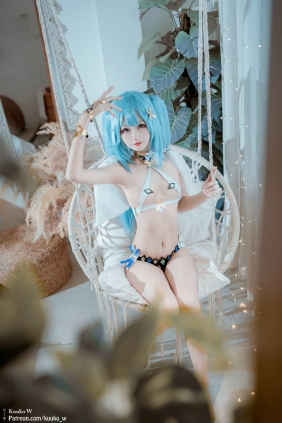 (Cosplay) [KuukoW] Kuuko クー子 - Faruzan Lingerie [34P-388MB]