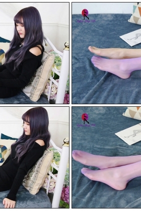 Tights Shop HK 香港網上絲襪商店 - 紫色性感油亮丝 [MP4-75MB]