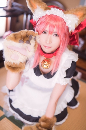 (Cosplay) (C91) [girlfriend end (じる)] しっぽとメイドとオムライス [156P113MB]
