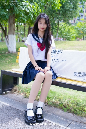 甜予摄影 No.214 小橙子-平底鞋、白棉袜 [133P2V-9.23GB]