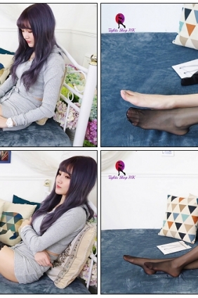 Tights Shop HK 香港網上絲襪商店 - 超薄长筒黑丝 [MP4-91MB]