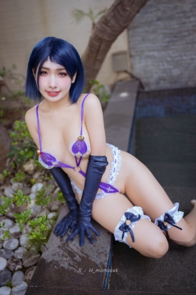 慕慕Momo - 紫之魅惑 Violet Allure [49P-552MB]