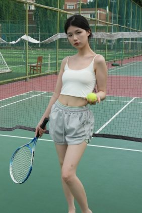 青柠映画 - 小小 网球吊带 [144P2V-8.49GB]