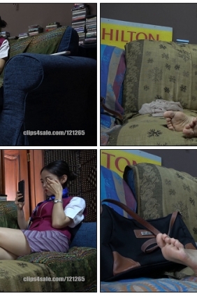 [K&M]丝足视频 制服空姐沙发肉丝挑鞋 [MP4-1.34GB]