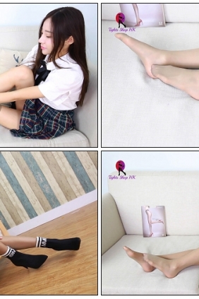 Tights Shop HK 香港網上絲襪商店 - 短靴灰丝 [MP4-68MB]
