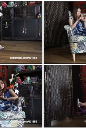 [K&M]丝足视频 丽人碧涟肉丝性感丝袜美脚丫 [MP4-1.56GB]