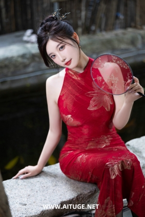 杨晨晨 - 红色旗袍 [109P-389MB]